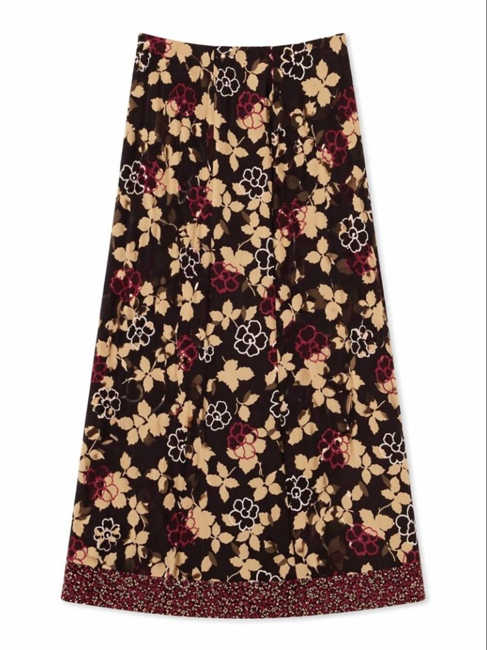 TELLURIDE Printed Floral Maxi Skirt 8